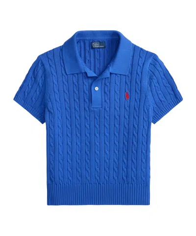 Polo Ralph Lauren Short Sleeve Shirt In Blue
