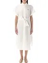 Polo Ralph Lauren Polo Pony-motif Shirt Dress In White