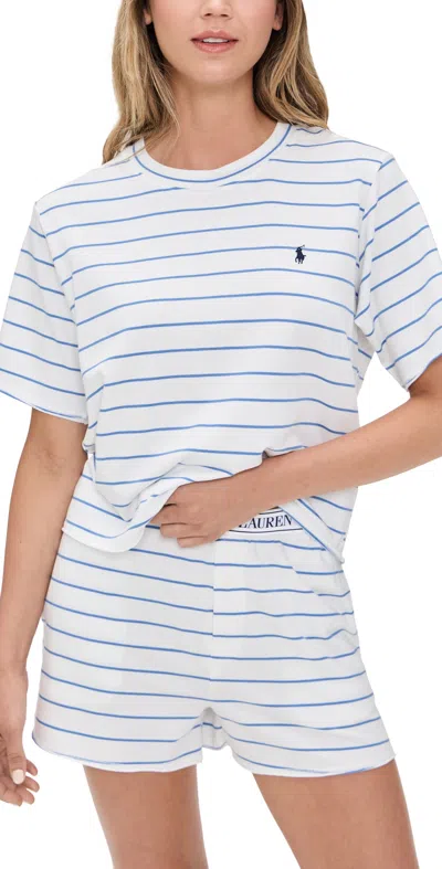 Polo Ralph Lauren Short Sleeve Shorts Set Vineyard Stripe