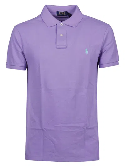 POLO RALPH LAUREN SHORT SLEEVE SLIM POLO SHIRT