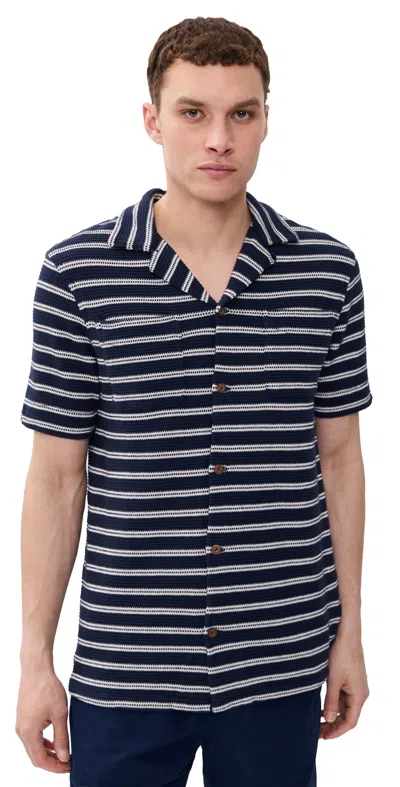 Polo Ralph Lauren Striped Short-sleeved Shirt In Multi