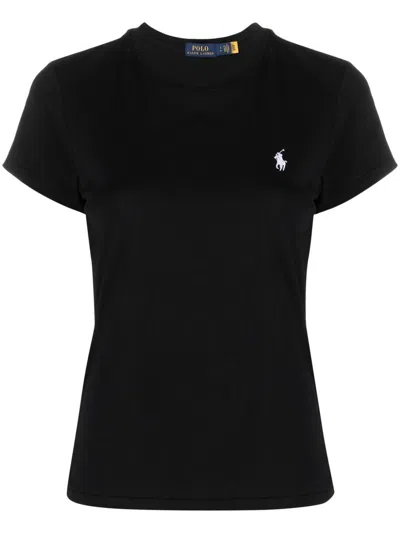 POLO RALPH LAUREN SHORT SLEEVE T-SHIRT,211.898698 007 POLO BLACK