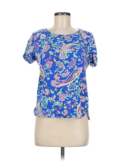 Pre-owned Polo Ralph Lauren Short Sleeve T-shirt In Blue