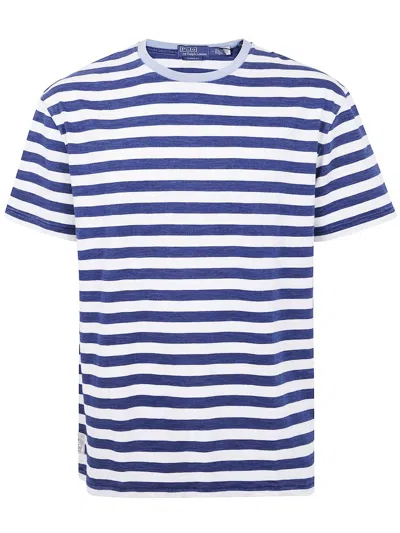 Polo Ralph Lauren Short Sleeve T-shirt Clothing In Blue