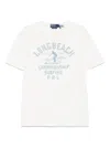 Polo Ralph Lauren Short Sleeves Crew Neck Graphic Print In Nevis