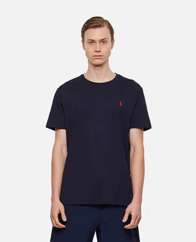 Polo Ralph Lauren Short Sleeve-t-shirt In Ink