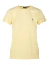 Polo Ralph Lauren Polo Pony-embroidered Cotton T-shirt In Yellow