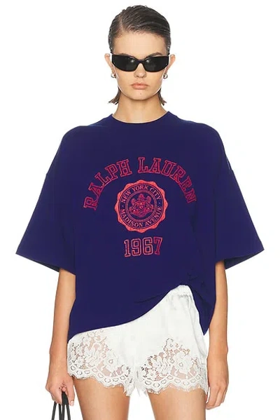 Polo Ralph Lauren Short Sleeve T-shirt In Blue