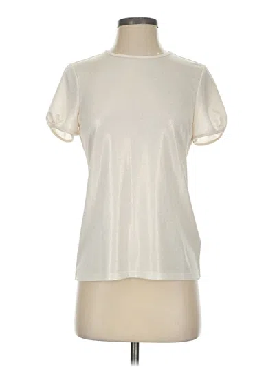 Pre-owned Polo Ralph Lauren Short Sleeve T-shirt In Ivory