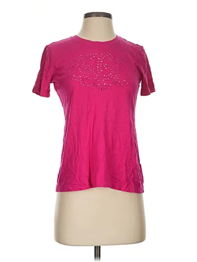 Pre-owned Polo Ralph Lauren Short Sleeve T-shirt In Pink