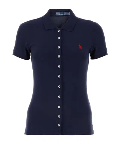 POLO RALPH LAUREN POLO RALPH LAUREN LOGO EMBROIDERED BUTTONED SHIRT