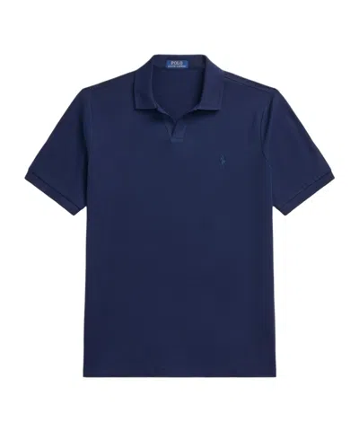 Polo Ralph Lauren Short-sleeved Polo Shirt In Blue