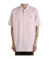 Polo Ralph Lauren Embroidered Logo Polo Shirt In Purple