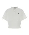 Polo Ralph Lauren Short-sleeved Polo Shirt In White