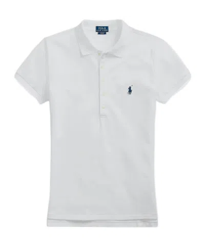 Polo Ralph Lauren Short-sleeved Polo Shirt In White