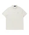Polo Ralph Lauren Custom Slim Fit Stretch Mesh Polo Shirt In White