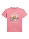 Polo Ralph Lauren Short-sleeved Print T-shirt In Pink