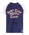 Polo Ralph Lauren Crew Neck Graphic Print Contrast Sleeves
