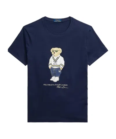 Polo Ralph Lauren Short-sleeved T-shirt In Black