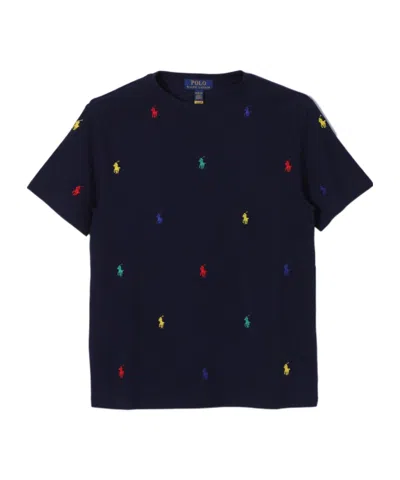 Polo Ralph Lauren Short-sleeved T-shirt In Black