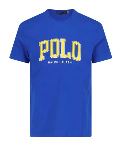 Polo Ralph Lauren Ralph Lauren Slim Fit Logo T Shirt Blue