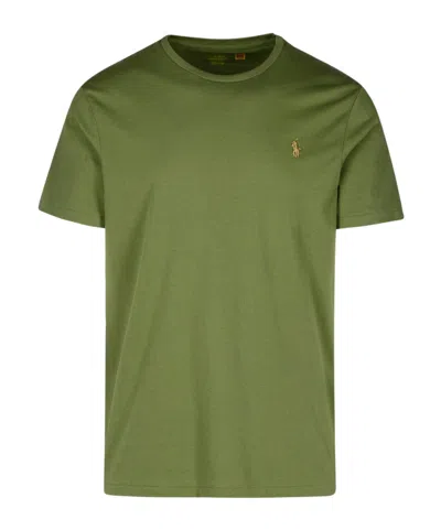 Polo Ralph Lauren Crew Neck Regular Fit Short Sleeves T-shirt In Green
