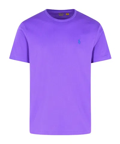 Polo Ralph Lauren Short-sleeved T-shirt In Purple