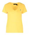 Polo Ralph Lauren Short-sleeved T-shirt In Yellow