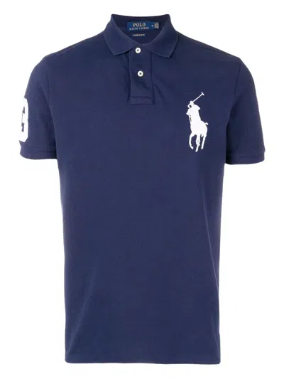 Polo Ralph Lauren Short Sleeves Knit Big Logo Polo Shirt In Multi