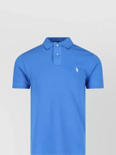 Polo Ralph Lauren Short Sleeves Polo Collar In Blue