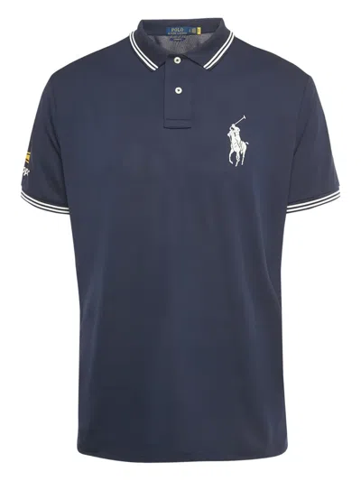 Pre-owned Polo Ralph Lauren Short-sleeves Polo Shirt In Blue