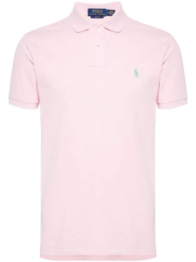 Polo Ralph Lauren Short Sleeves Polo Shirt In Pink