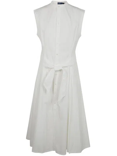 POLO RALPH LAUREN POLO RALPH LAUREN SHORT SLEEVES SVAN DAY DRESS CLOTHING