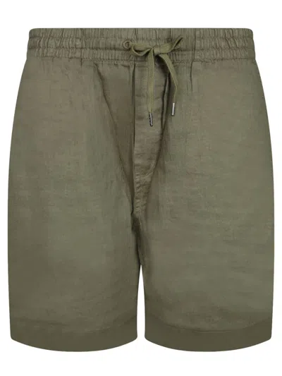 Polo Ralph Lauren Prepster Polo In Lino Da 15,2 Cm Classic Fit Shorts In Green