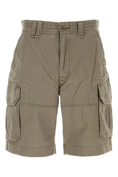 Polo Ralph Lauren Shorts-32 Nd  Male In Gray