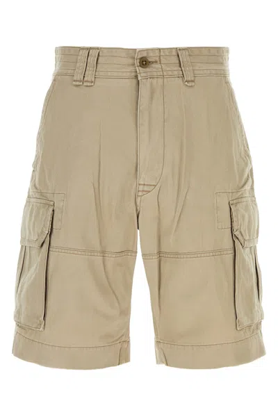 Polo Ralph Lauren Shorts-36 Nd  Male In Brown