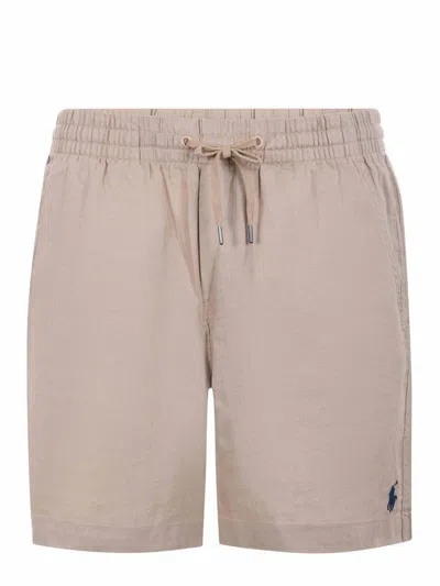 Polo Ralph Lauren Shorts In Beige