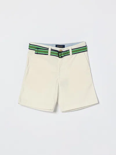 Polo Ralph Lauren Shorts  Kids Color White