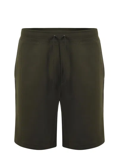 Polo Ralph Lauren Shorts  In Misto Cotone Disponibile Store Scafati In Verde Militare