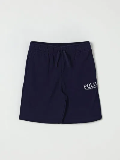 Polo Ralph Lauren Shorts  Kids Color Blue In Blue