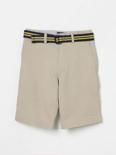POLO RALPH LAUREN SHORTS POLO RALPH LAUREN KIDS COLOR KAKI,426568030