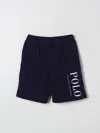 Polo Ralph Lauren Logo Spa Terry Short In Navy