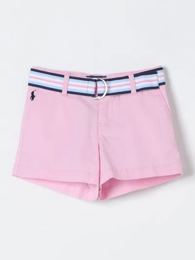 Polo Ralph Lauren Shorts  Kids Color Pink