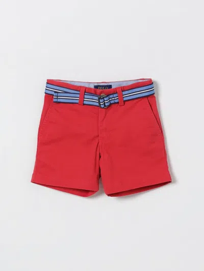 Polo Ralph Lauren Shorts  Kids Color Red