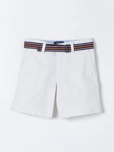 Polo Ralph Lauren Shorts  Kids Color White