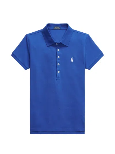 Polo Ralph Lauren Short-sleeve Polo Shirt In Blue