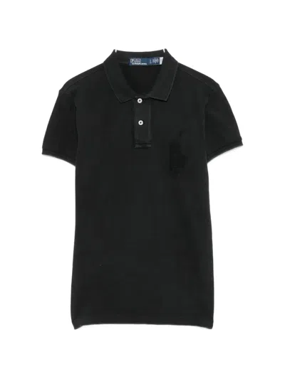Polo Ralph Lauren Short-sleeve Polo Top In Black