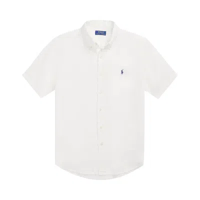 Pre-owned Polo Ralph Lauren Short-sleeve Slim Fit Mesh Polo 'ceramic White' | Men's Size M