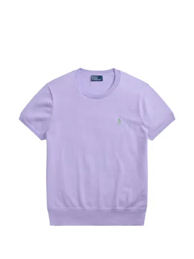 Polo Ralph Lauren Short-sleeve Sweater In Multi