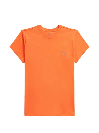 Polo Ralph Lauren Short-sleeve T-shirt In Orange